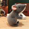 Lifelike Little Mouse Simulated Mouse Plush Doll Kawaii Cartoon Mouse Plush Toys  Festival Gift