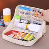 Large Capacity Medicine Bag Portable Zipper Medicine Storage Bag Dormitory Travel Data Line Medical Supplies Tote Storage Pouch