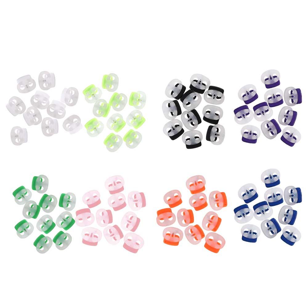 Accessoies Cord Lock Clip Sewing Accessories Spring Buckle Toggle Clips Cord Lock Stopper Buttons