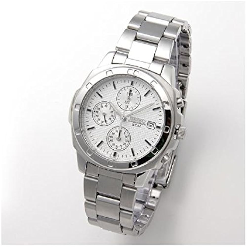 

SEIKO (Seiko) Watch Chronograph SND187P Silver Fashion Watch Mens (Male) [Parallel Imported Product]