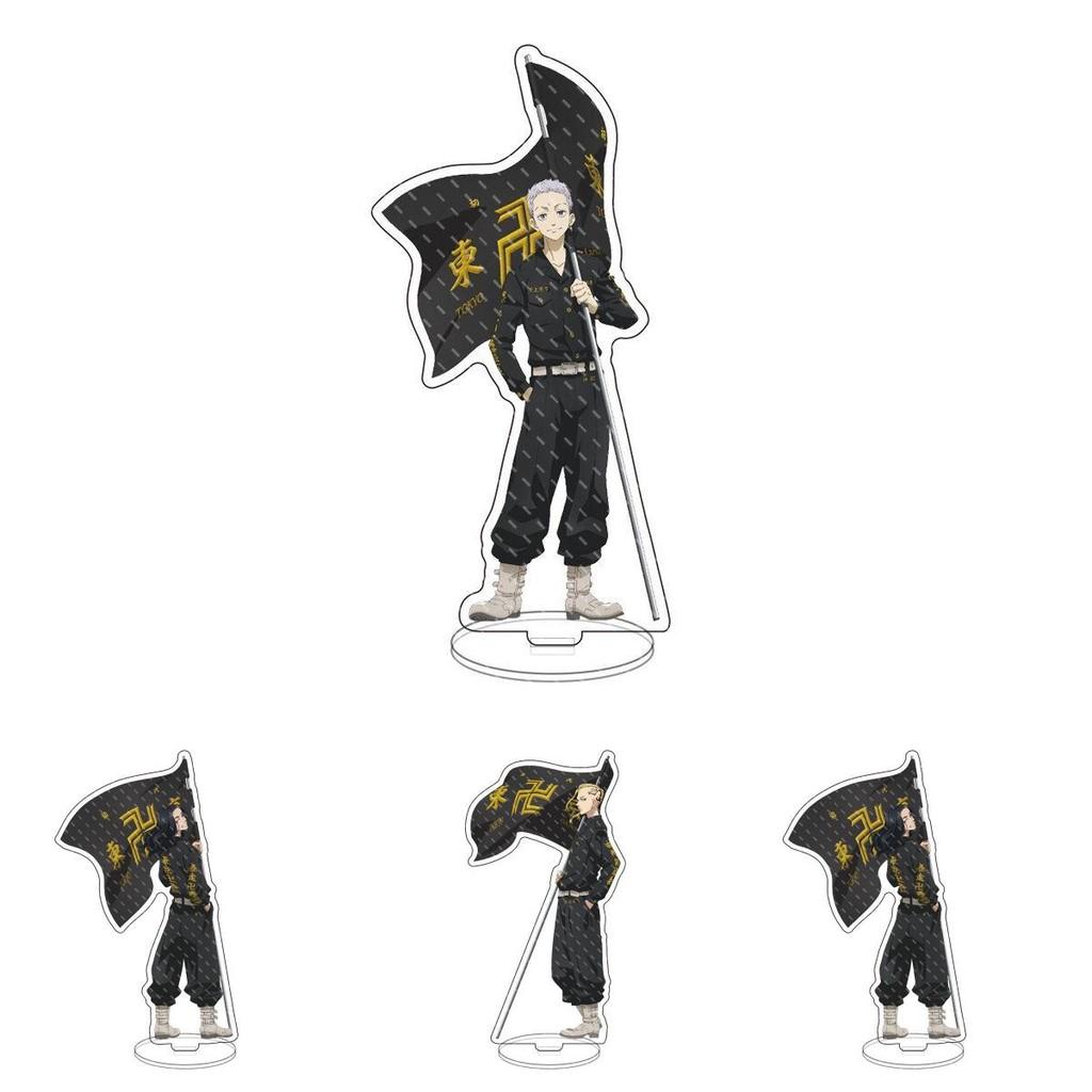 Exquisite Anime Tokyo Revengers Figure Cosplay Acrylic Stands Manjiro Ken Takemichi Hinata For Fans