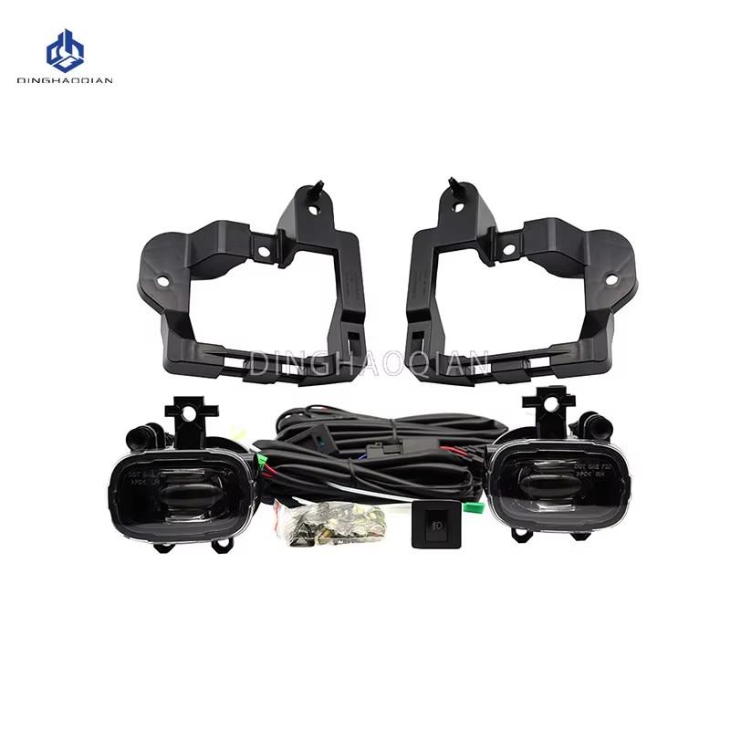 Front Bumper Lamp Daytime Running LED Fog Light Assy With Wiring Harness Kit For Nissan X-trail Frontier Rogue 2021 2022 2023