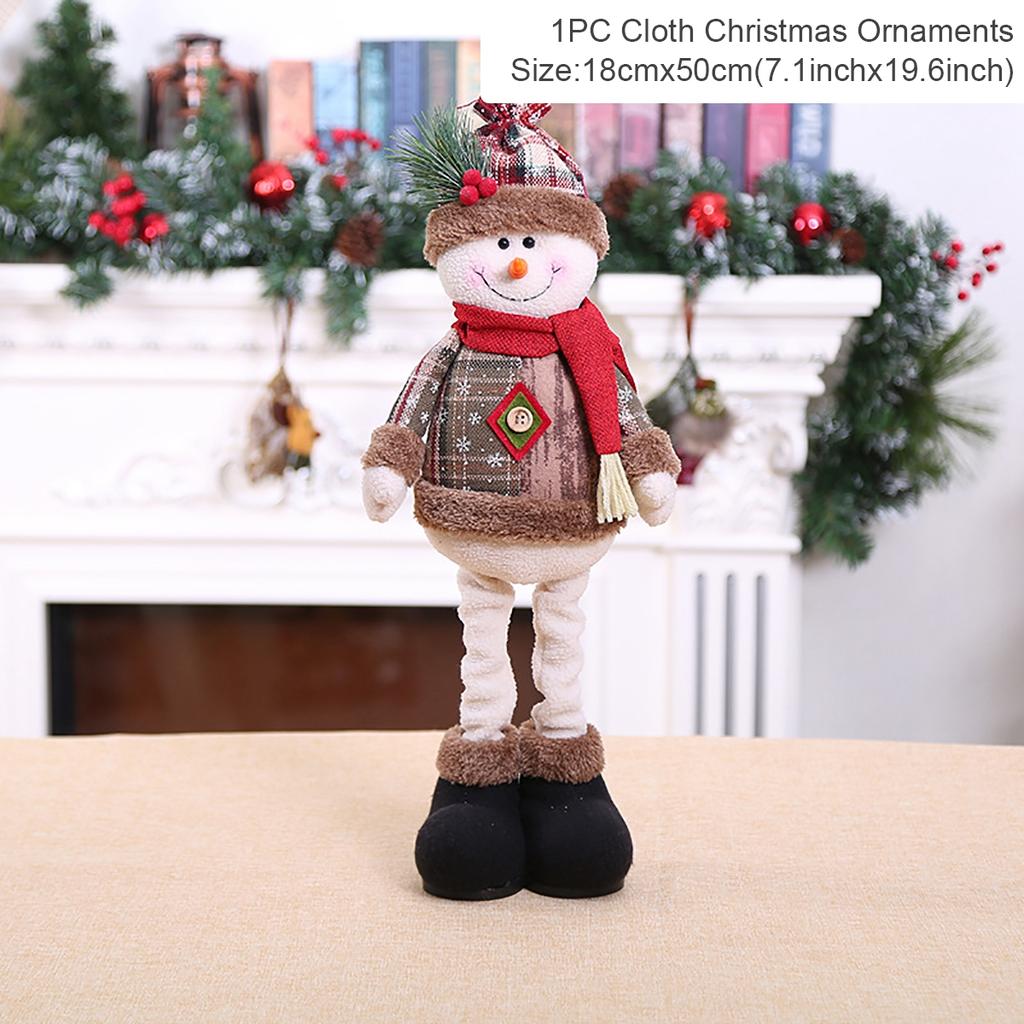 Telescopic Christmas Doll Merry Christmas Decorations For Home 2025 Christmas Ornament Xmas Navidad Noel Gifts New Year 2025
