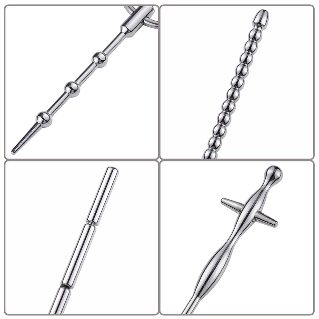 1PCS Metal urethra dilators, beginner's urethra training, penis masturbation sex games, male sex toys
