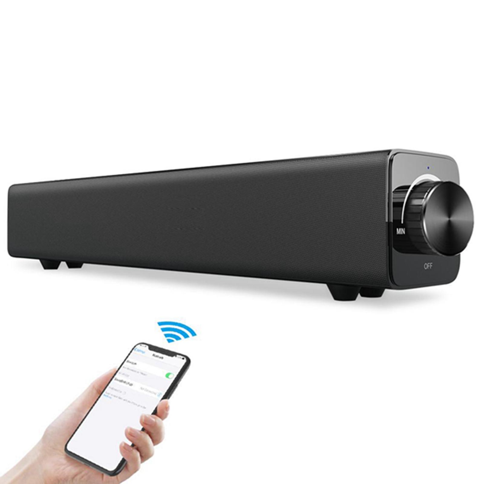 

Sound Bar Bluetooth-динамик, Soundbar TV-динамики Портативный 20 Вт проводной беспроводной объемный звук