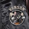 Tom and Jerry Collaboration Embroidery Reversible Sukajan XXL [Banson] TJV-2507
