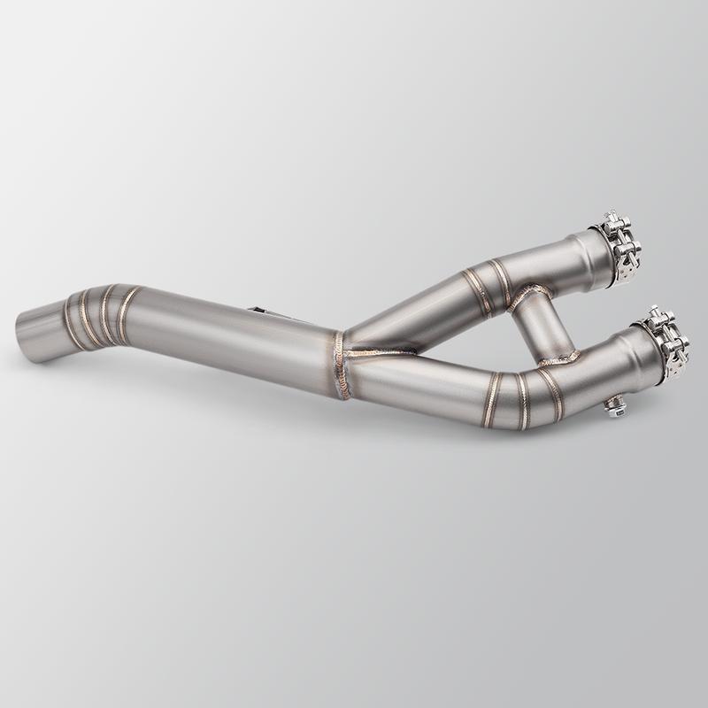 Slip On For YZF-R1 R1 R1M MT10 2015 - 2022 Motorcycle Exhaust Escape System Connect the original muffler Middle Pipe