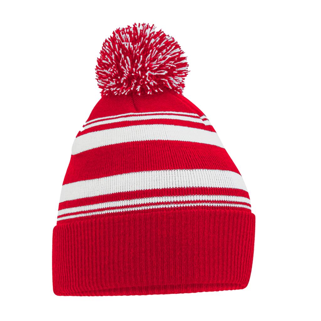 Fan Striped Beanie