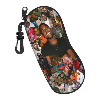 Kanye West  Glasses Case Men Women Travel Zipper  Eyewear Storage Box Ultra Eyeglasses Box
