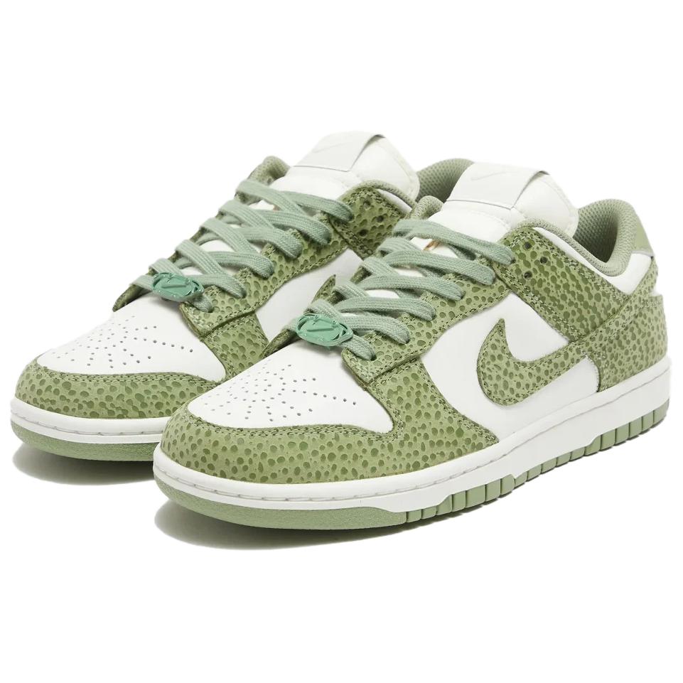 Nike Dunk Low Safari Print Pack - Honeydew Women Sneakers Green Sail Oil-Green FV6516-300