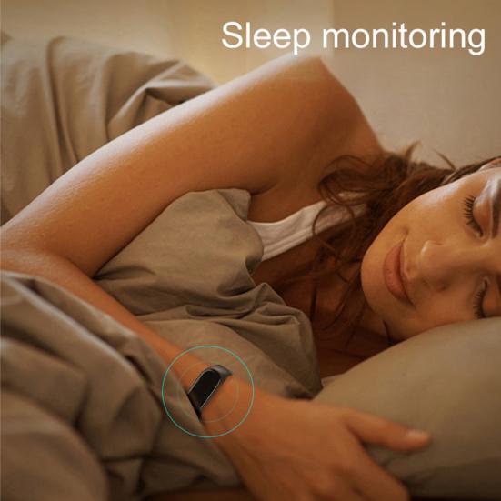 Wodoodporny M4 Kolorowy Ekran Monitor Tętna Krokomierz Sportowa Smart Bransoletka