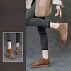 New Women's Shoes Chunky Heels Retro Casual Ankle Boots and Versatile Boots
