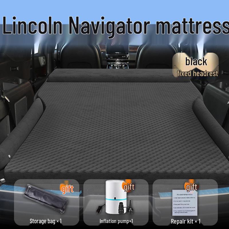 Lincoln Navigator Trunk Mattress: Inflatable SUV Rear Seat Sleeping Pad
