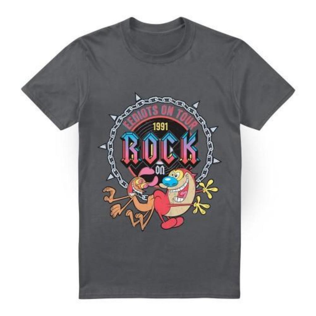 T-shirt da uomo Ren & Stimpy Eediots On Tour