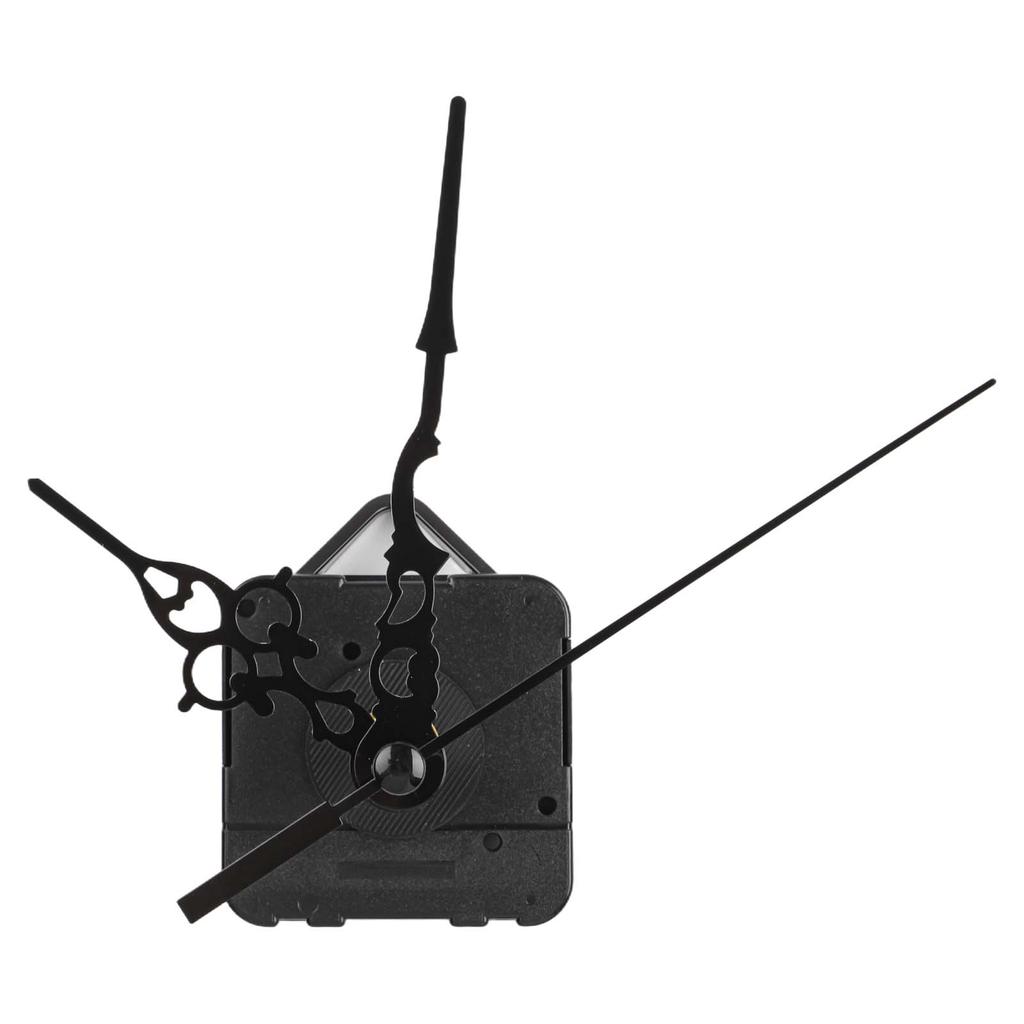 Quartz Clock Mechanism Long Shaft DIY Replacement Kit with Pendulum and Clock Hands Compatible with Various Clocks
