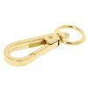 Pack of 10 Alloy Spring Snap Hook Clasps Keychain Crafts Gold