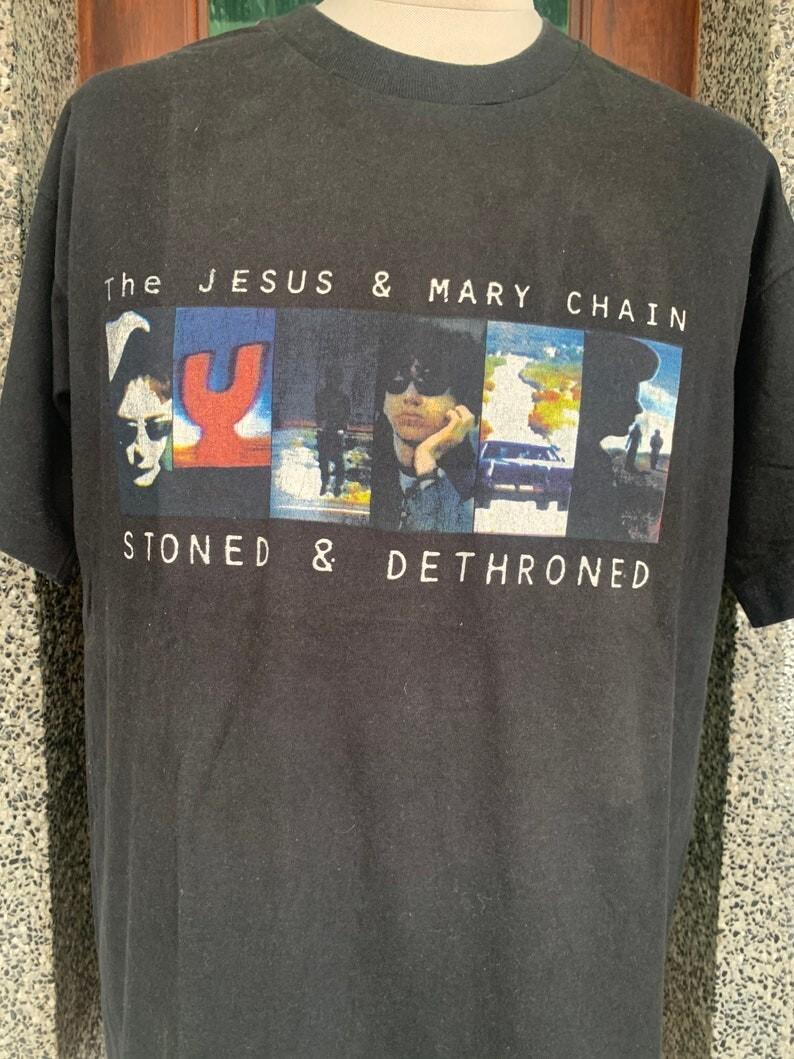Remae 90s The Jesus And Mary Chain Rock Band T Shirt TE4417 Unisex T-Shirt XXXXL