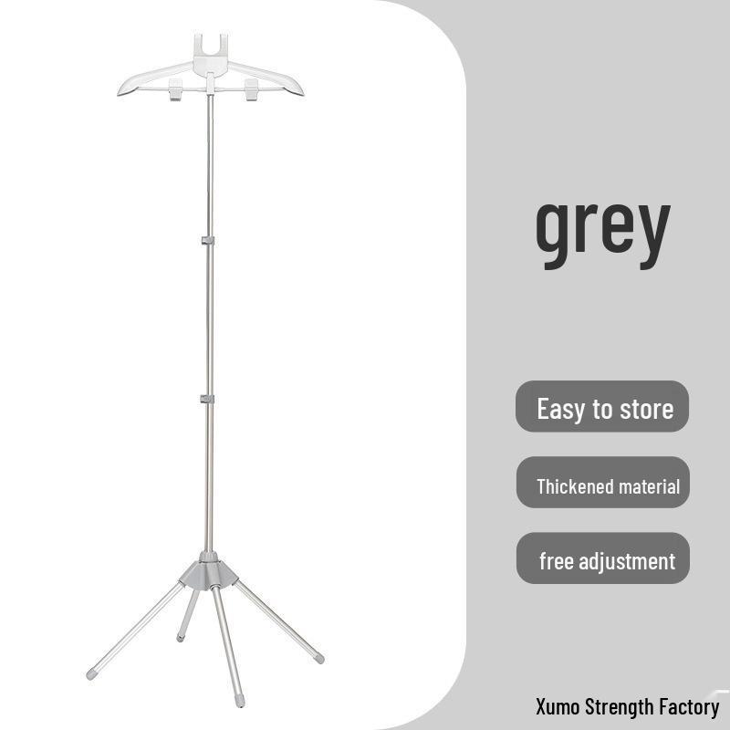 Faltbares Boden-Bügeltischgestell mit Handbügelbrett und verstellbaren Stützschienen