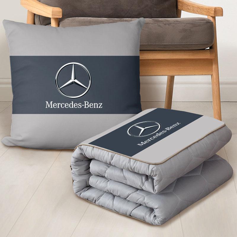 Multifnctional Car Blanket Quilt Pillow Waist Cushion PadFor Mercedes Benz B/C/E/S Class W203 W204 W205 W210 W211 Accessories OS5