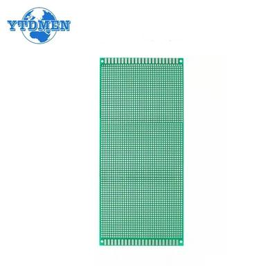 1PCS 12x18cm PCB Prototyp Board Double Side Circuit Boards Green DIY Protoboard Fiberglass Plate 12*18cm