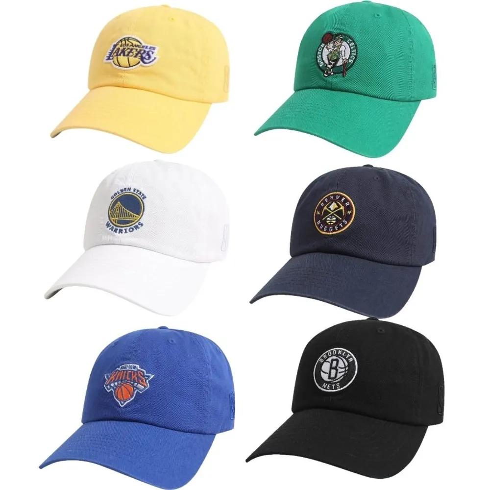[NBA] GSW Authentic Team Logo Soft Ball Cap white