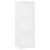 TV Cabinets 2 pcs White 107 x 35 x 37 cm Engineered Wood