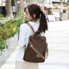 2025 new fashion backpack women's bag simple college style school bag anti-theft backpack