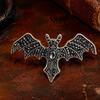 Daily Wear Decorative Pin Halloween Rhinestone Bat Brooch, Retro Gothic Shaped Lapel Brooch Pin, Jewelry Accessory for Clothing Bags Scarves Sweaters