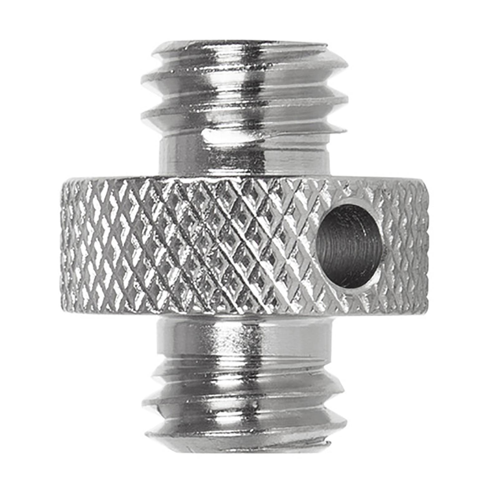 

1/4 Male to 1/4 Male Threaded Tripod Screw Adapter 1/4 to 3/8 3/8 to 3/8 for Camera Tripod Mic Stand Mount Light Stand B