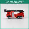 Ladder Alloy Simulation Fire Truck Model Toy For Collection Display And
