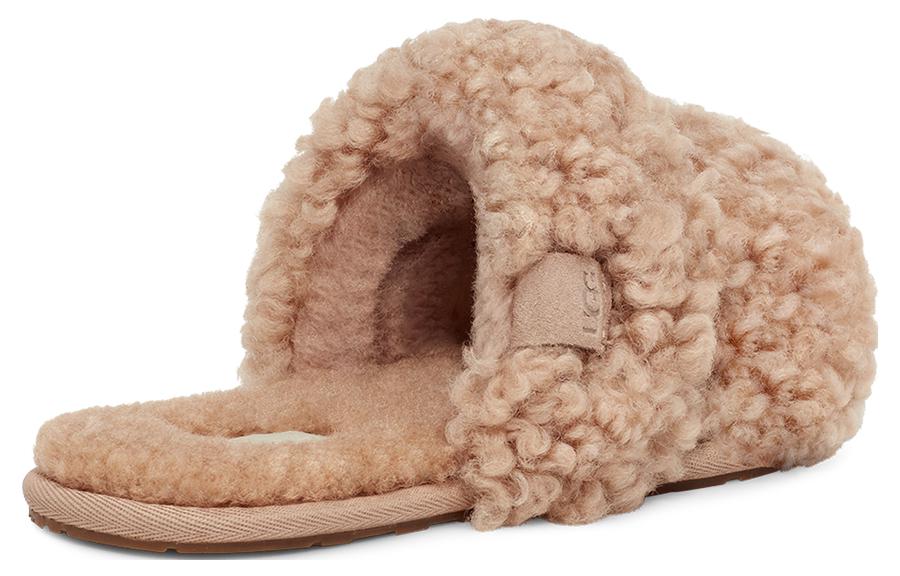 UGG Fleece Lined, Comfortable Lightweight Mules Quiet Slide Slippers Women's Sand 1130837-SAN