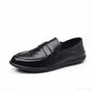Spring And Summer New Leather Shoes Doudou Shoes British Dress Business Casual Men Lazy One Pedal Loafers Men