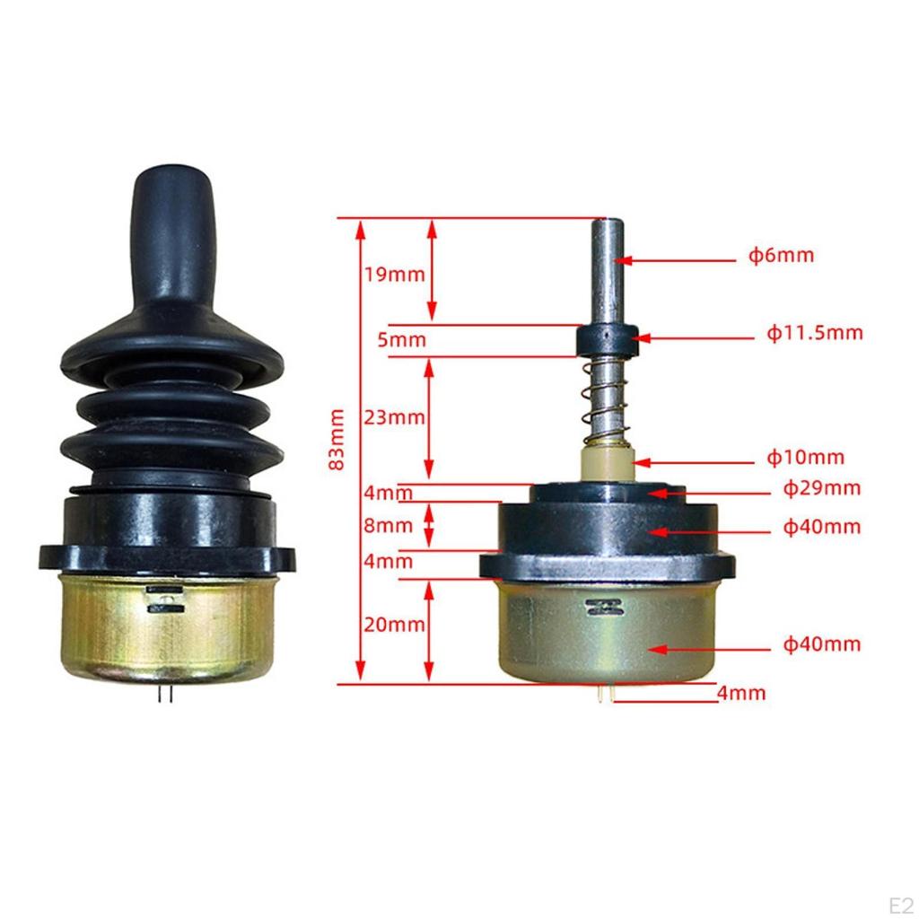 Elektrischer Rollstuhl Joystick Controller Reparaturteile Hohe Leistung Robust