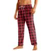 Men's Home Soft Pajama Pants Drawstring With Pockets Casual Sports Pants