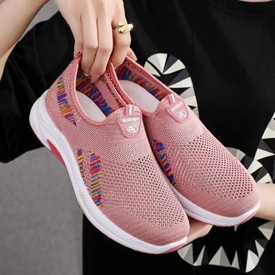 2024 Nieuwe Ademende Dames Gevulkaniseerde Schoen Dames Wandelsneaker Buiten Comfortabele Casual Sportschoenen voor Dames Maat 35-40