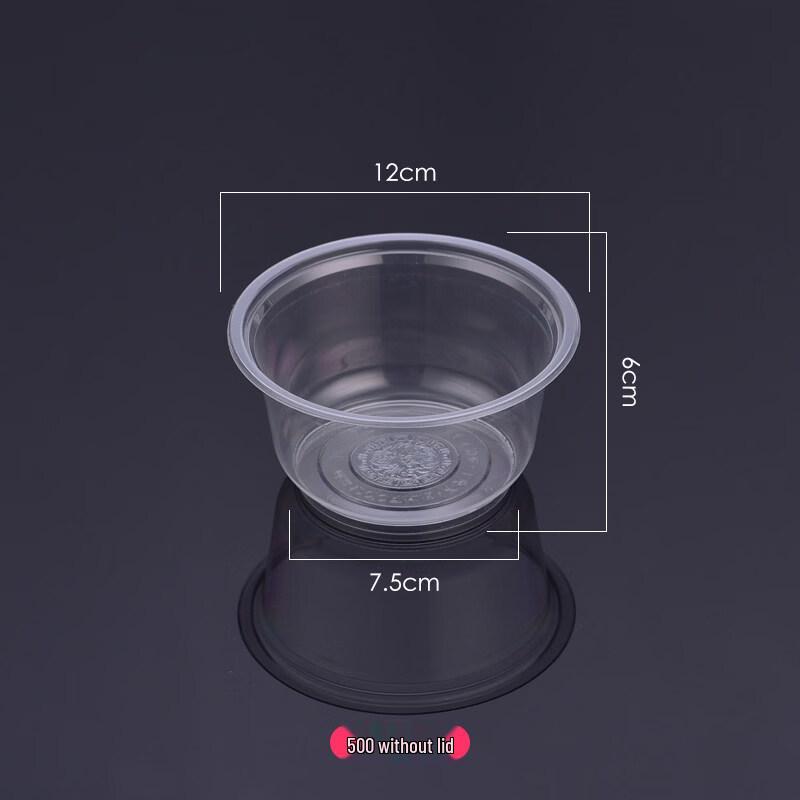 ZISIZ Disposable Plastic Bowls