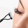 Wimperntrenner, Metallzähne, gerade Wimpernzange, Schönheits-Make-up, rostfreier Wimpernbürstenkamm, Mascara-Curl-Make-up-Tool