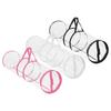 Christmas Cylinder Gift Wrap Storage Clear Bag Wrapping Paper Organizer Underbed Storage for Rolls Ribbon Bows Gift Bags