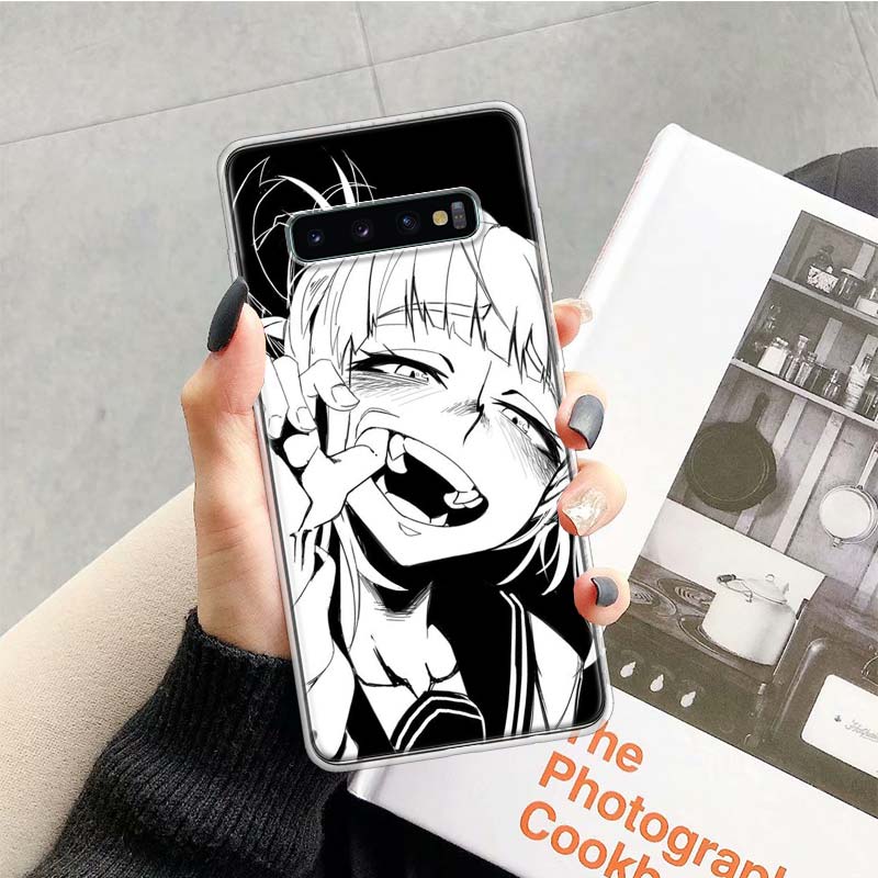 Anime Himiko Toga Boku cute Phone Case For Samsung Galaxy S26 Ultra S23 S24 S25 Edge S20 FE S21 S22 Plus Soft Print Shell Cover