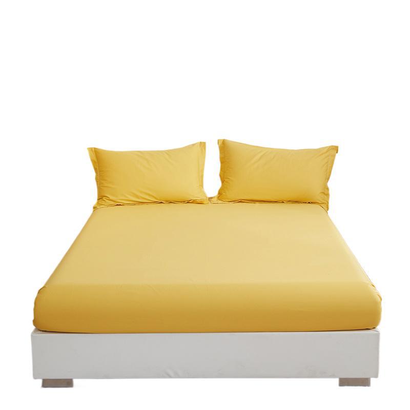 Nowa bawełna czysta bawełna 13372 jednolity kolor drelich materac jet gładki materac ochraniacz na materac prześcieradło antypoślizgowe materac