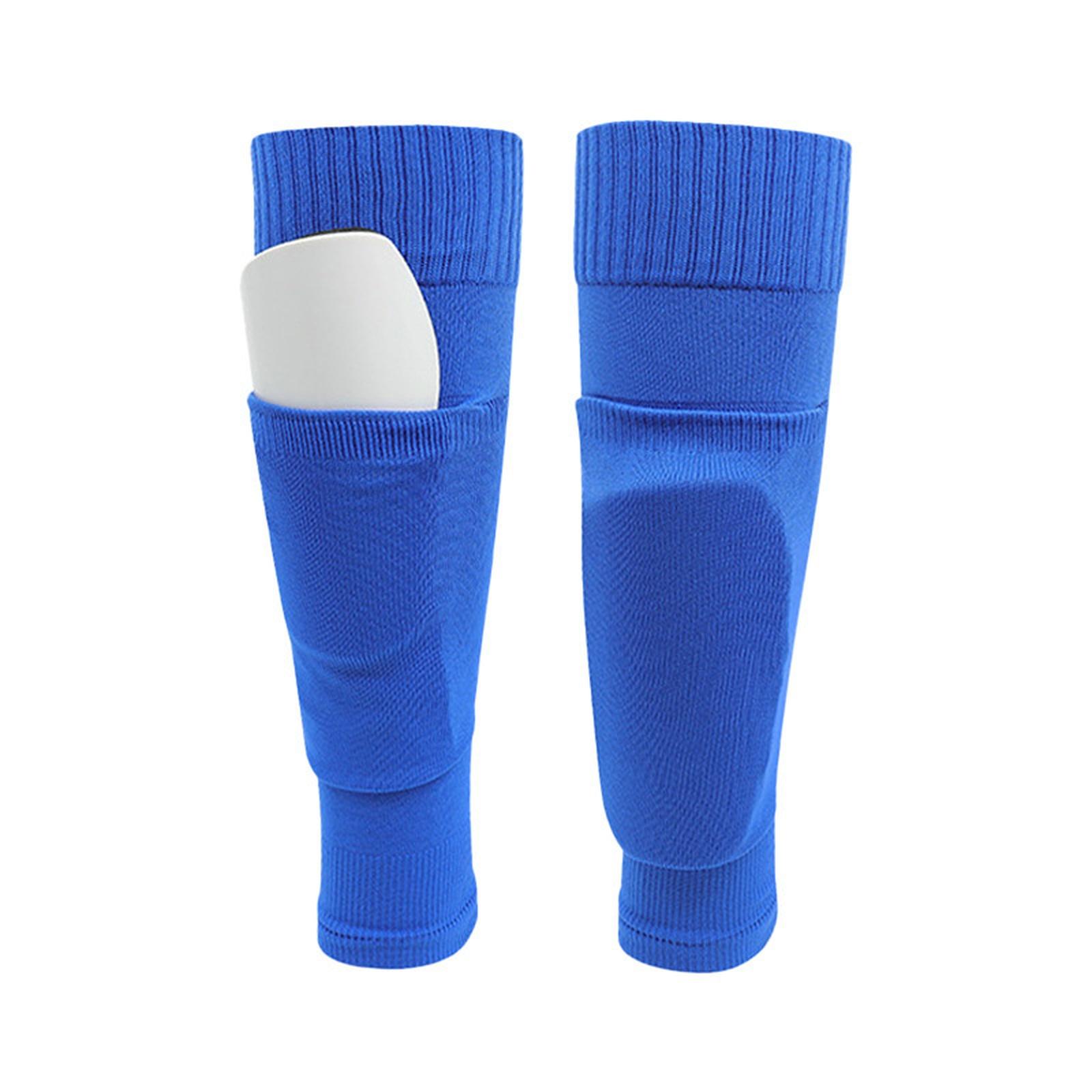 

Носки для футбола Dxhycc, гетры, спортивные носки для юных мальчиков и девочек, футбол, бейсбол, софтбол, регби one size синий