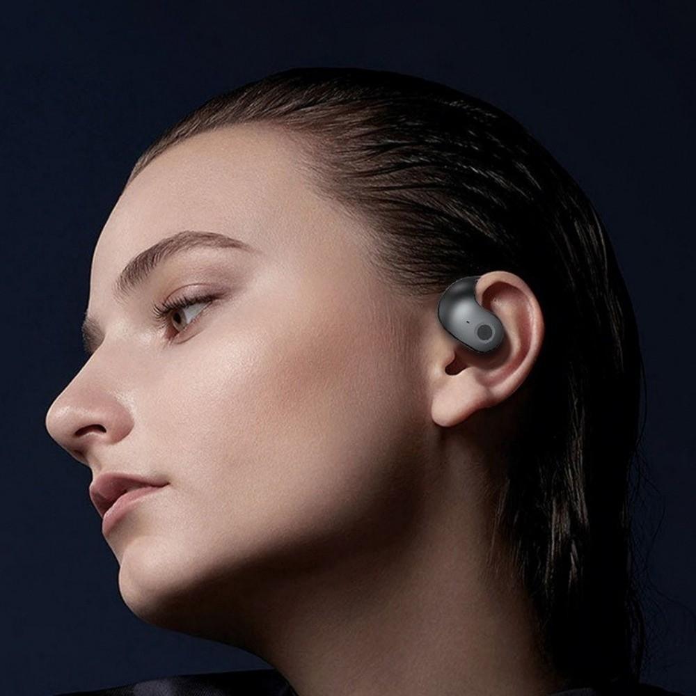 Waterproof Ear Hanging Headphone HIFI Stereo Wireless Bluetooth Earphone  Business Travel Learning