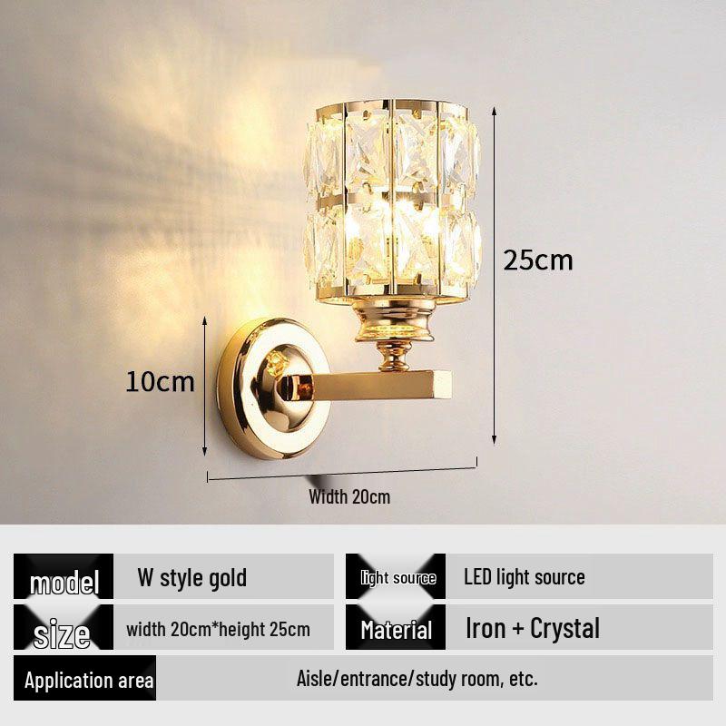 Modern Nordic LED Wall Lamp for Bedroom and Living Spaces