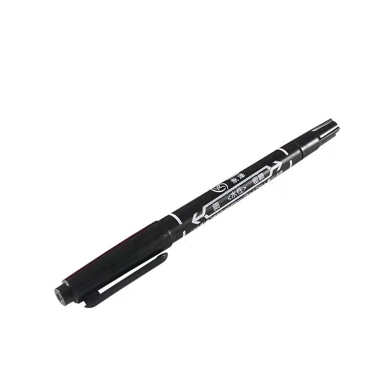 

120 Dual-Tip Water-Based Marker Set: Fine Liners & Student Paint Brushes - Bulk Pack of 100