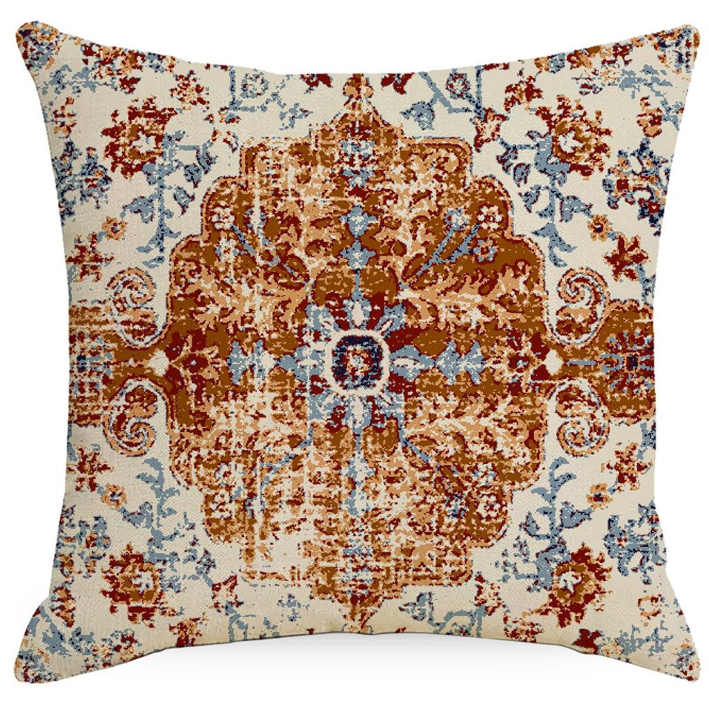 Nuova Federa per Cuscino Stile Bohemien Retrò Divano Soggiorno Ufficio Cuscino Lino Ornamento per la Casa Premium Durevole