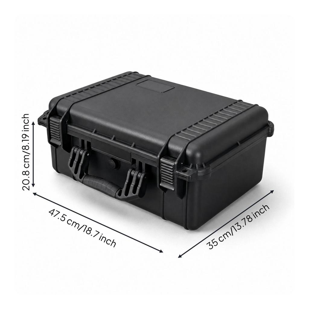 Hard Case With Handle Portable Shielded for Technicians,
