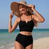 Women's Split  Bikini Swimsuit Sport Swimsuit