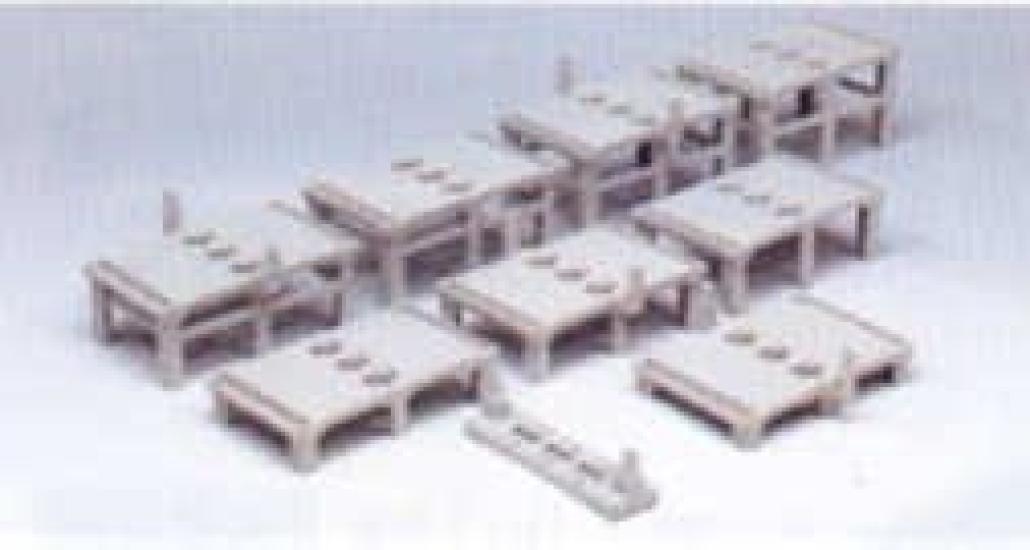 

Комплект опор с двойным откосом колеи N 23-046