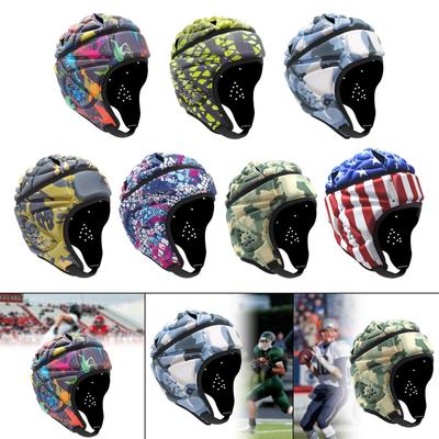Rugby Helmet Accessories Football Helmet for Pitcher Flag Football Soccer Ice Hockey Protective Helmet Protection Women Men