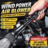 Aluminum Alloy Air Blow Front Exhaust Pneumatic Cleaning New Brush Nozzle Blower  Car Cleaning